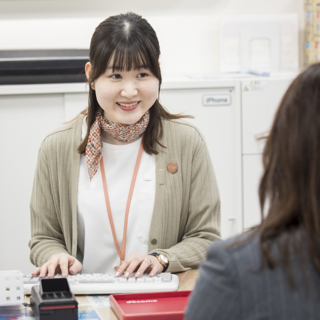 社員が働いている様子